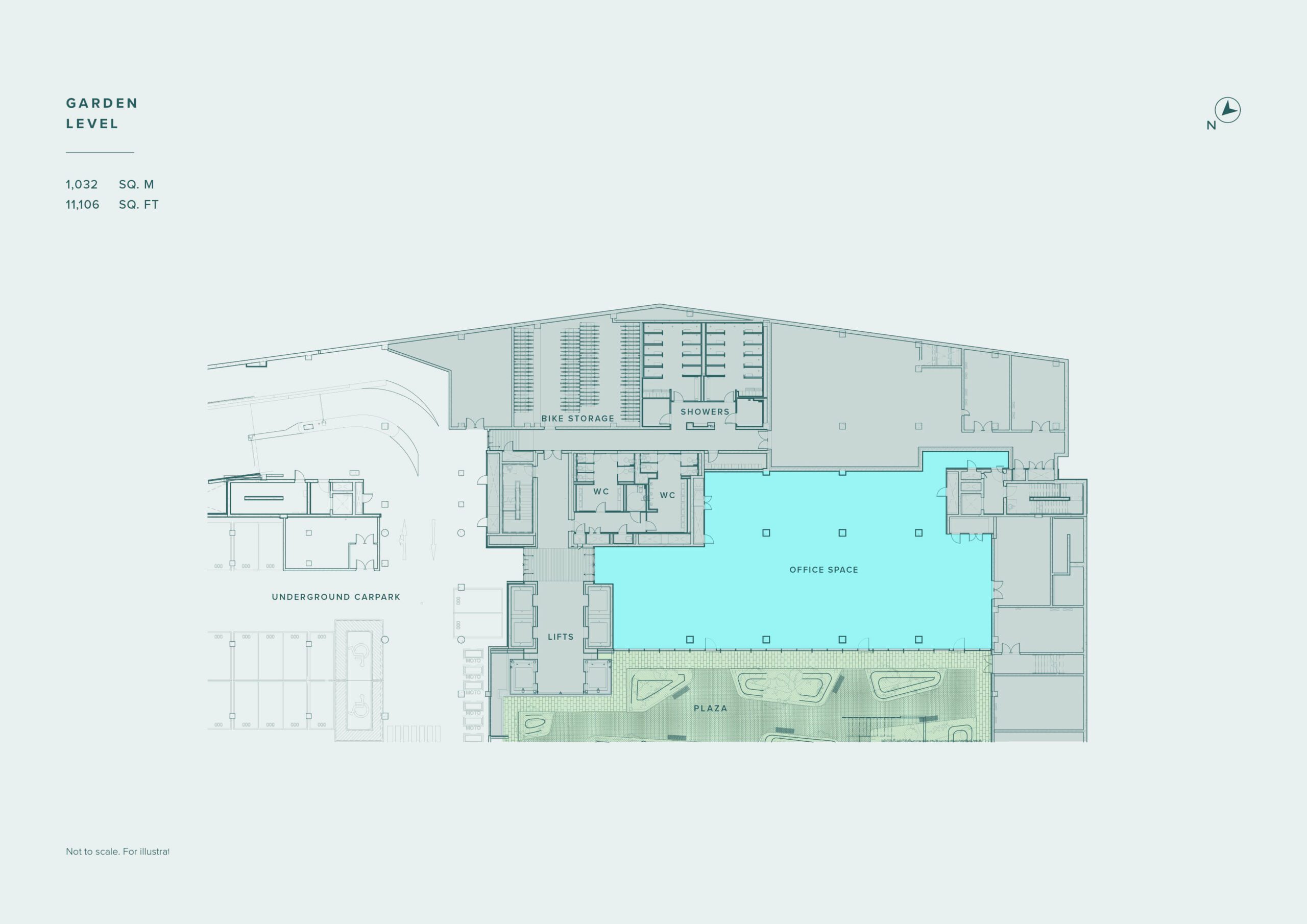 Garden Level Plan